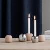 Svjećnjak za čajne svijeće ORA, 6,5 cm, srebrna, nehrđajući čelik, Stelton