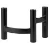 Svjećnjak za svijeće za večeru ORA, 20 cm, crna, nehrđajući čelik, Stelton