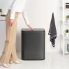 Kanta za otpatke na dodir BO TOUCH KANTA, 2x 30 l, confident siva, čelik, Brabantia