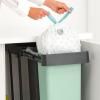 Ugradbena kanta za smeće, SORT & GO 2x 30 l, tamno siva/žad zelena, plast, Brabantia