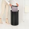 Korpa za rublje, 60 l, mat crna, čelik, Brabantia