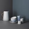 Tanjur EMMA, 22 cm, set od 2 kom, plava, kamenina, Stelton