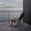 Svjećnjak za svijeće za večeru HURRICANE, 24 cm, crna, kamenina, Stelton