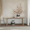 Vaza STOCKHOLM LIGNUM, 21 cm, bijela, aluminij, Stelton