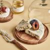 Oval za posluživanje FROMAGE, 18 cm, smeđa, drvo, Nicolas Vahé