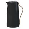 Vakuumski vrč EMMA, 1,2 l, za kavu, crna, nehrđajući čelik, Stelton