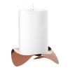 Svijećnjak za visoke svijeće PAPILIO UNO, 12 cm, bakar, metal, Stelton