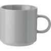 Šalica za kavu, 200 ml, set od 2 kom, svijetlo siva, kamenina, Stelton