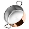 Casserole lonac CON CLASSE, 22 cm, bakar, Ruffoni