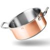 Casserole lonac CON CLASSE, 22 cm, bakar, Ruffoni