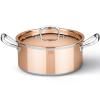 Casserole lonac CON CLASSE, 22 cm, bakar, Ruffoni