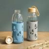 Boca za vodu PKV-001, 550 ml, plava, staklo, Pebbly