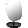 Kozmetičko ogledalo FJORD, 25 cm, crna, željezo/kamenina, Stelton
