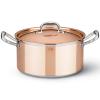 Casserole lonac CON CLASSE, 24 cm, bakar, Ruffoni