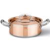 Poklopac za lonac CON CLASSE, 18 cm, bakar, Ruffoni
