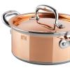 Poklopac za lonac CON CLASSE, 18 cm, bakar, Ruffoni