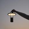Prenosiva stolna lampa PIER, 25 cm, LED, crna, Stelton