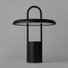Prenosiva stolna lampa PIER, 25 cm, LED, crna, Stelton