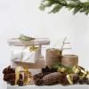 Božićni ukras FIGURA, 5 cm, srce, nježno crna, nehrđajući čelik, Stelton
