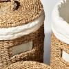 Korpa za rublje, HAMPER, set od 2 kom, morska trava, Humdakin