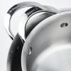 Casserole lonac ALCHIMY 28 cm, srebrna, nehrđajući čelik, de Buyer