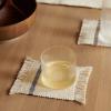 Čaša za vodu RIPPLE 200 ml, set od 4 kom, svjetlo, čvrsta LIVING