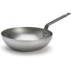 Wok MINERAL B 28 cm, srebrna, čelik, de Buyer