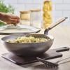 Wok MINERAL B BOIS 28 cm, srebrna, čelik, de Buyer