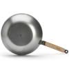 Wok MINERAL B BOIS 28 cm, srebrna, čelik, de Buyer