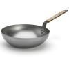 Wok MINERAL B BOIS 28 cm, srebrna, čelik, de Buyer
