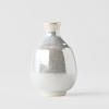 Sake boca PEARL, srebrna, keramika, MIJ
