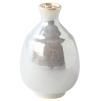Sake boca PEARL, srebrna, keramika, MIJ