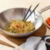 Wok ALCHIMY 28 cm, srebrna, nehrđajući čelik, de Buyer