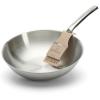 Wok ALCHIMY 28 cm, srebrna, nehrđajući čelik, de Buyer