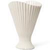 Vaza FONTANA 30,5 cm, bijela, kamene posude, čvrsta LIVING