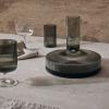 Dekanter za vino RIPPLE 1,7 l, siva, staklo, ferm LIVING