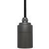 Viseća lampa GRAPHITE 8 cm, siva, aluminij, Tala