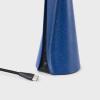 Prenosiva stolna lampa MANTLE 19 cm, plava, nehrđajući čelik, Tala