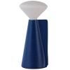 Prenosiva stolna lampa MANTLE 19 cm, plava, nehrđajući čelik, Tala