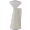 Prenosiva stolna lampa MANTLE 19 cm, bijela, nehrđajući čelik, Tala