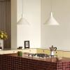 Viseća lampa BOWER 35 cm, bijela, aluminij, Tala