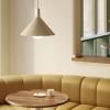 Viseća lampa BOWER 35 cm, bijela, aluminij, Tala