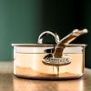 Šerpa COPPERBOND 22 cm, 3,8 l, bakarna, Hestan