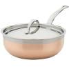 Tava za umak COPPERBOND 24 cm, 3,3 l, bakarna, Hestan