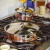 Tava za umak COPPERBOND 26 cm, 3,3 l, bakarna, Hestan