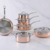 Tava za umak COPPERBOND 26 cm, 3,3 l, bakarna, Hestan