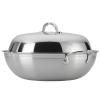 Indukcijski wok PROBOND 36 cm, 4,7 l, nehrđajući čelik, Hestan