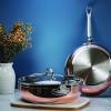 Tava za umak COPPERBOND 28 cm, 4,7 l, bakarna, Hestan