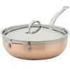 Tava za umak COPPERBOND 28 cm, 4,7 l, bakarna, Hestan