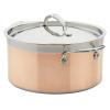 Lonac COPPERBOND 24 cm, 5,7 l, bakarna, Hestan